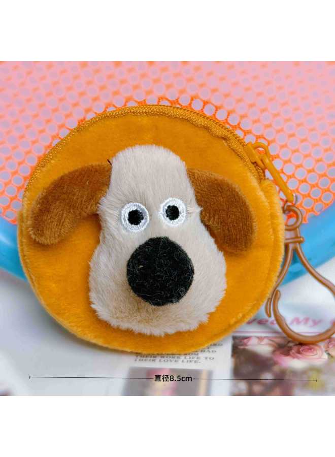 Pacha Dog Kapi Barra Mini Coin Purse Headset Storage Bag Keychain Bag Pendant Plush Doll Gift