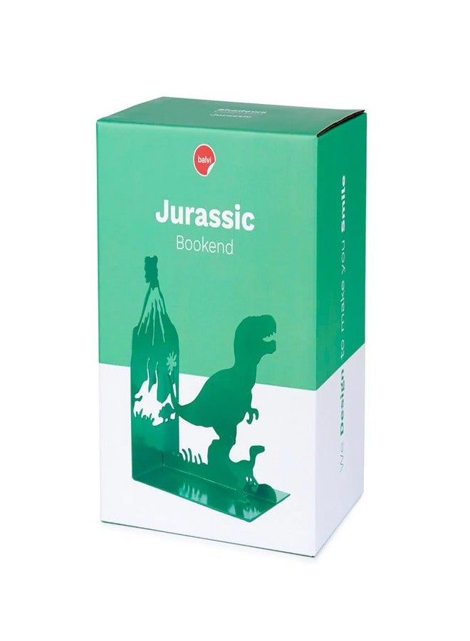 Balvi Bookend Jurassic Green colour Inspired by dinosaurs tales Metal - Image 4