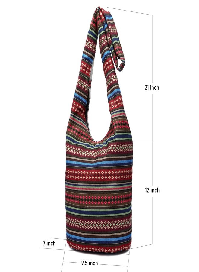 Coton Pose Women Hand Fashion canvas Crossbody Bags Bohemian Animal Prints Hobo Bags - Image 3