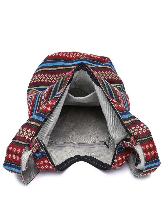 Coton Pose Women Hand Fashion canvas Crossbody Bags Bohemian Animal Prints Hobo Bags - Image 5
