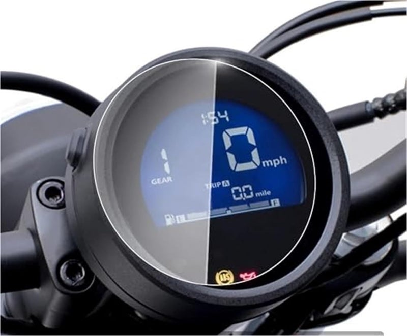 QASULER Dashboard Screen Protector for Rebel 500 - Image 4