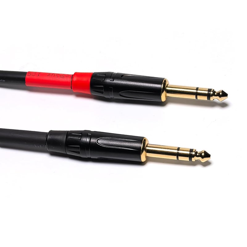 كابل 1/4 بوصة إلى 3-pin XLR، كابل ميكروفون متوازن من 6.35mm ربع بوصة TRS ذكر إلى XLR ذكر (1 قدم) - Image 5