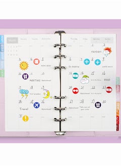Generic A6 Planner Diary Bullet Journal Hand Book Notebooks Agenda Stationery Green  - Image 3