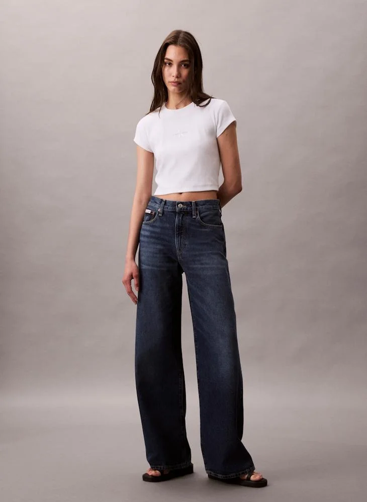 Casual Wide Leg Jeans
