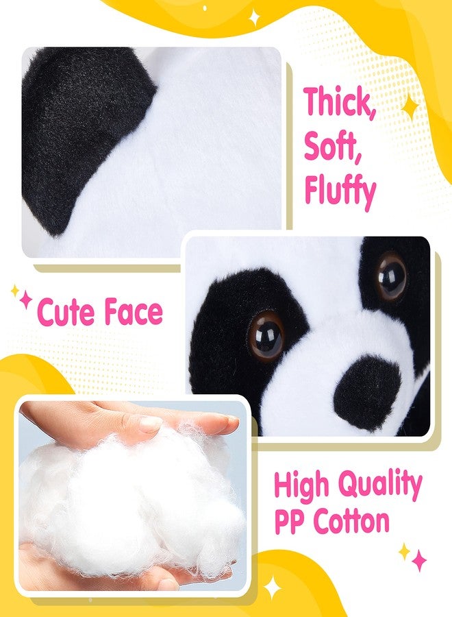 WEWILL Light up Panda Stuffed Animal LED Panda Bear Soft Plush Toys Glow in Dark Bedtime Companion with Night Lights Birthday Valentines Christmas for Toddler Kids, 12'' - Image 4