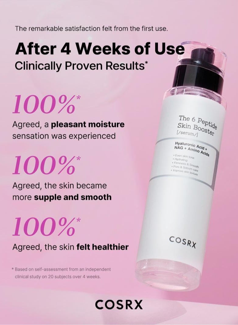 كوسرإكس The 6 Peptide Skin Booster Serum - 150ml - Image 3