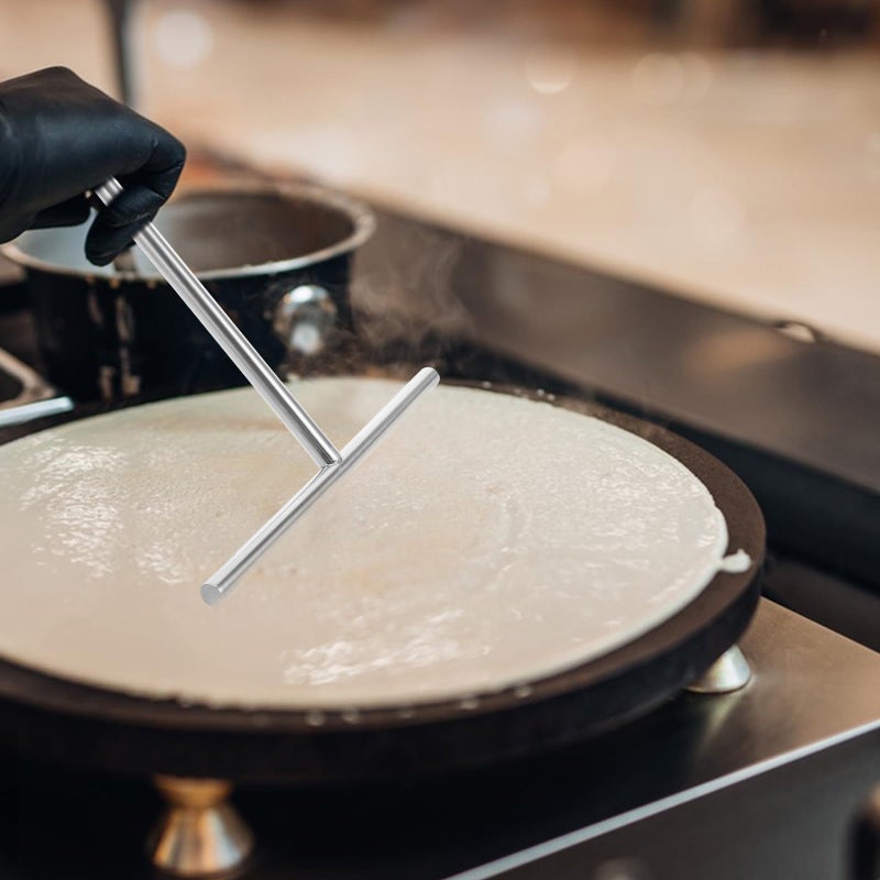 Stainless Steel Pancake Spatula For Crepes Omelets Multi Functional Kitchen Tool - Image 5