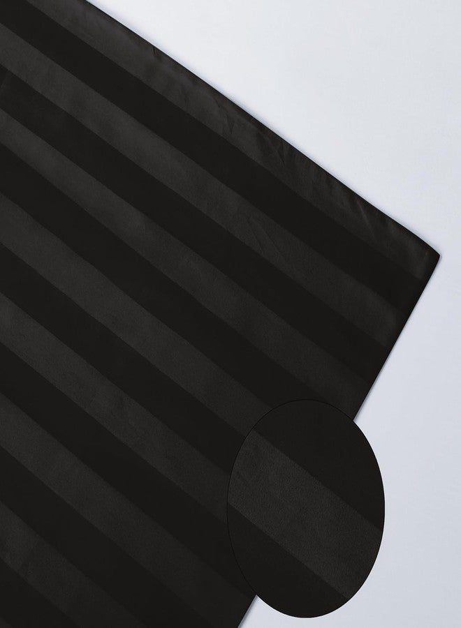 Zaizaihome Pillow Cases King Size, 100% Egyptian Cotton Pillow Protectors with Zipper, 400 Thread Count Sateen Weave Black Pillowcases King Size Set of 2, Premium Quality Pillow Covers for Home/Hotel - Image 5