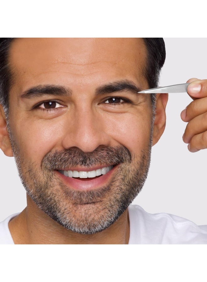 مجموعة ملقط صغير مع حقيبة سفر - ملقط مدبب ومائل، ملاقيط للسفر (حقيبة سوداء) - Image 3