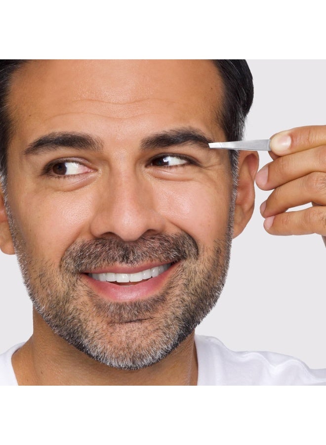 مجموعة ملقط صغير مع حقيبة سفر - ملقط مدبب ومائل، ملاقيط للسفر (حقيبة سوداء) - Image 4