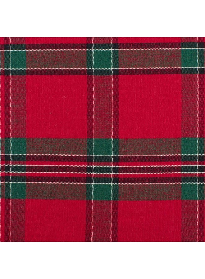 DII Kitchen Décor, Cotton, Red & Green, Holiday Tablecloth, 60x84 - Image 2