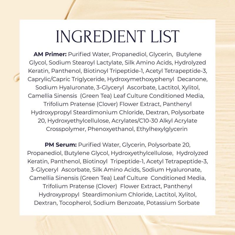 Tru Alchemy Lash24 by Tru Alchemy - Eyelash Serum & Eyebrow Serum - Lash Enhancer and Primer - Dual Formula with AM Lash Primer & PM Lash Boost - Long Lash Serum to Lengthen Lashes All Day - 2-Month Supply - Image 5