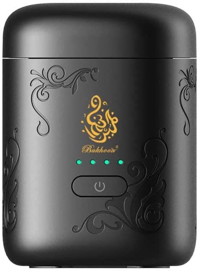 بخور مبخرة بخور ذكية صغيرة محمولة بمنفذ USB، مبخرة عود عربي قابلة لإعادة الشحن، - Image 1