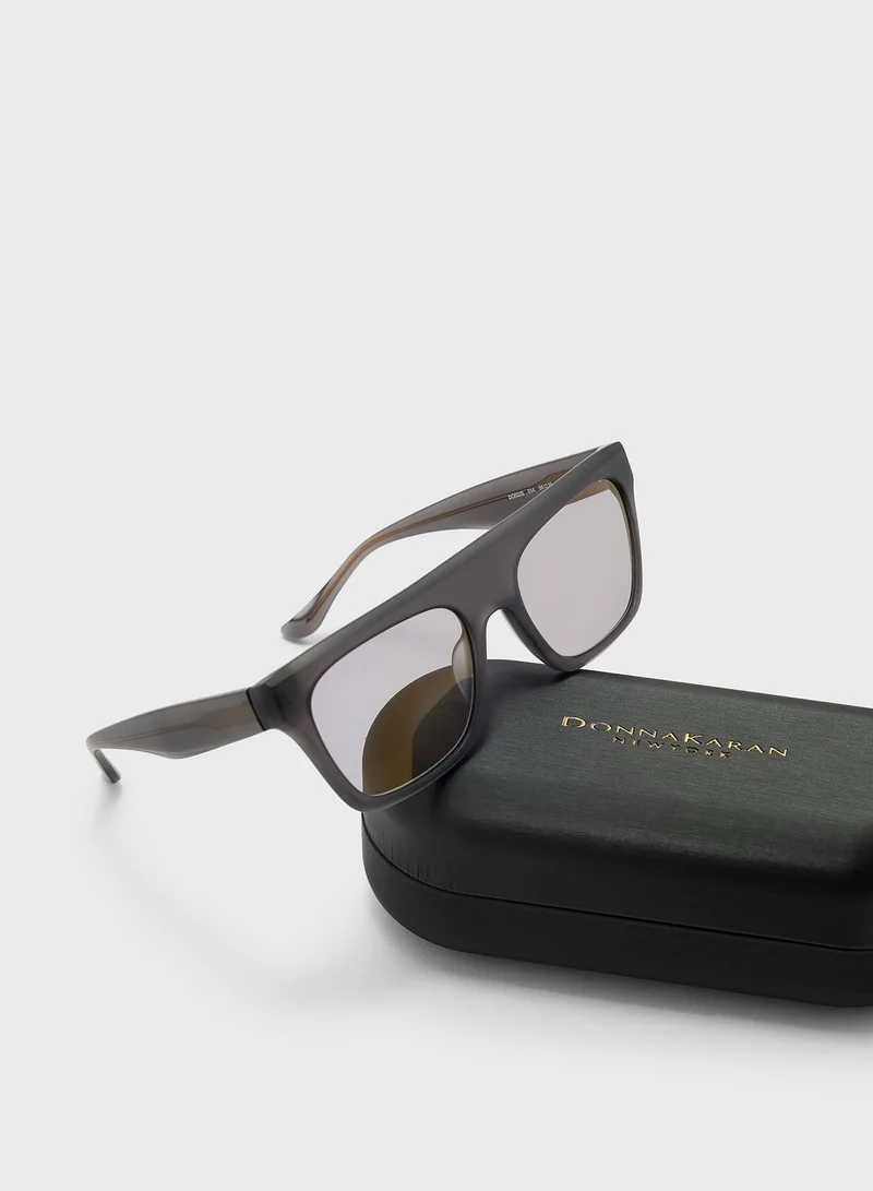 Donna Karan Square Oversized Sunglasses