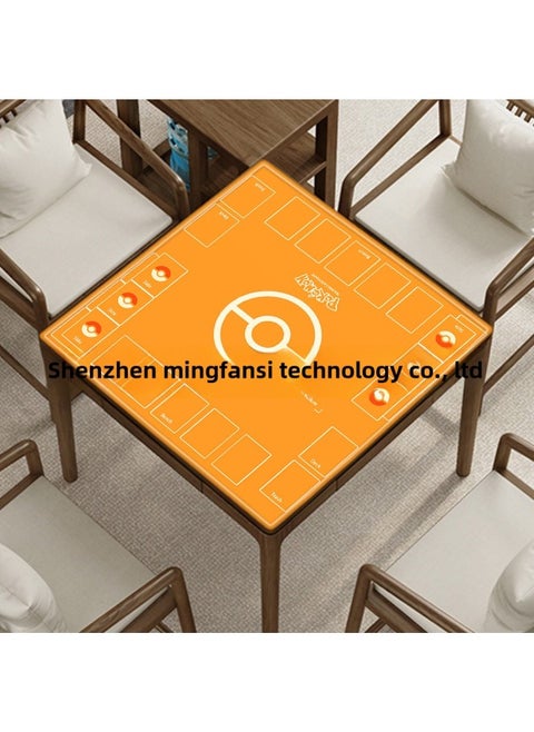 Pokemon Double Battle Ptcg Card Mute Table Mat Square Table Thickened Game Mat-Color:600*600*2 Good Performance Cloth-Pattern:MY703294
