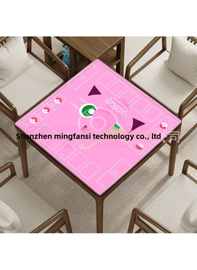 Pokemon Double Battle Ptcg Card Mute Table Mat Square Table Thickened Game Mat-Color:600*600*2 Good Performance Cloth-Pattern:MY703294