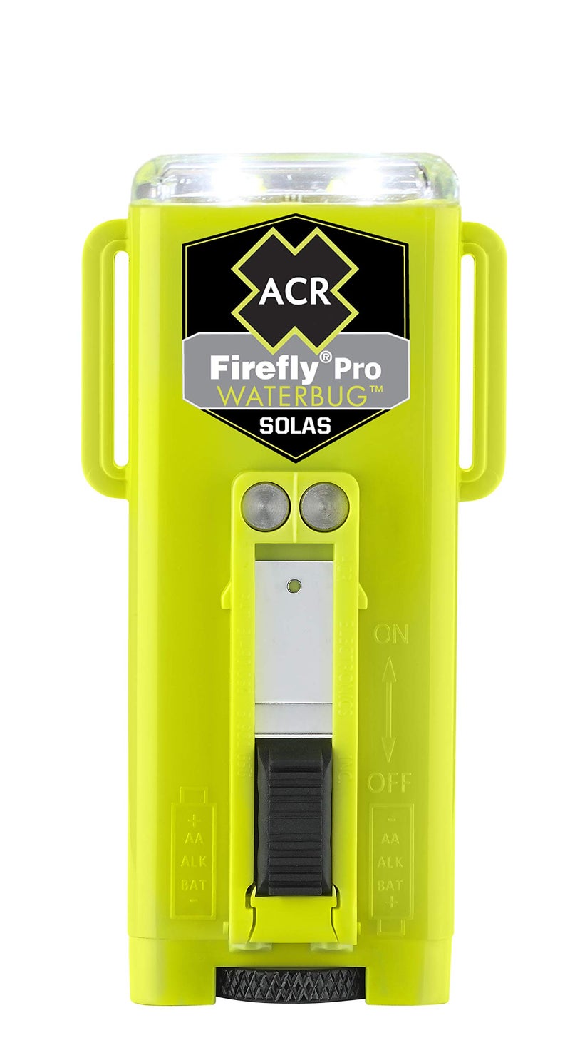 ACR Firefly Pro Waterbug LED Strobe Light – Military-Grade, SOS & Steady-On Modes, SOLAS & USCG Certified, High-Intensity Marine Safety, Emergency Visibility & Durability (3971.3) - Image 1