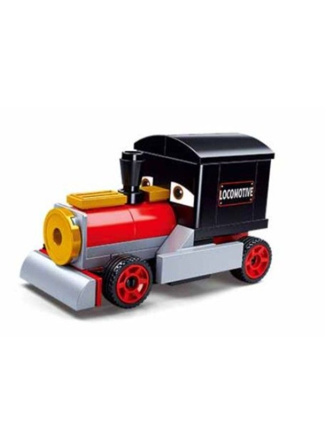 Sluban 44-Piece Pull Back Steam Train Multicolour 14 x 4.5 x 9.4 cm 139670 - Image 1