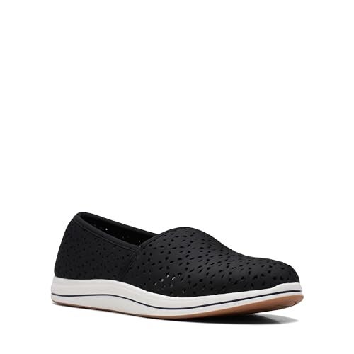 Clarks CloudSteppers Women's Breeze Emily Loafer, Black Synthetic, 6.5 Medium US - Image 3