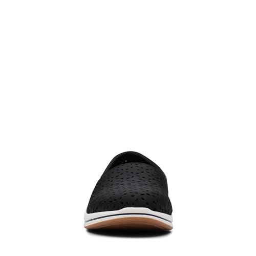 Clarks CloudSteppers Women's Breeze Emily Loafer, Black Synthetic, 6.5 Medium US - Image 4