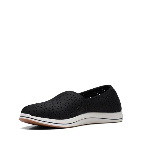 Clarks CloudSteppers Women's Breeze Emily Loafer, Black Synthetic, 6.5 Medium US - Image 5