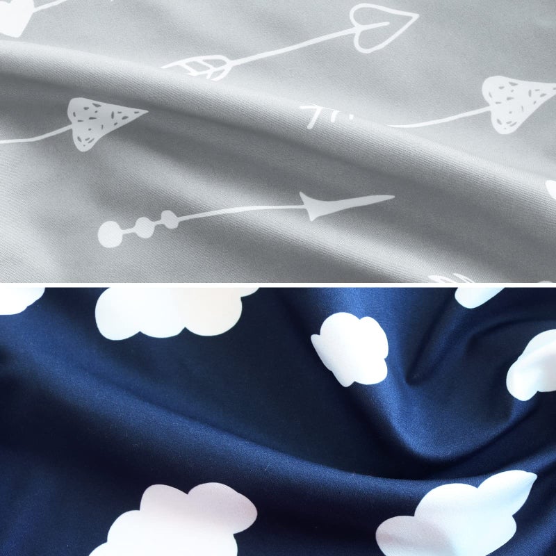 Biloban Changing Pad Cover, Diaper Changing Pad Covers 4 Pack, Fitted Baby Changing Table Sheets for 32''Ã—16'' Change Table Pad, Cradle & Bassinet Sheets for Boys & Girls, Soft & Breathable - Image 4