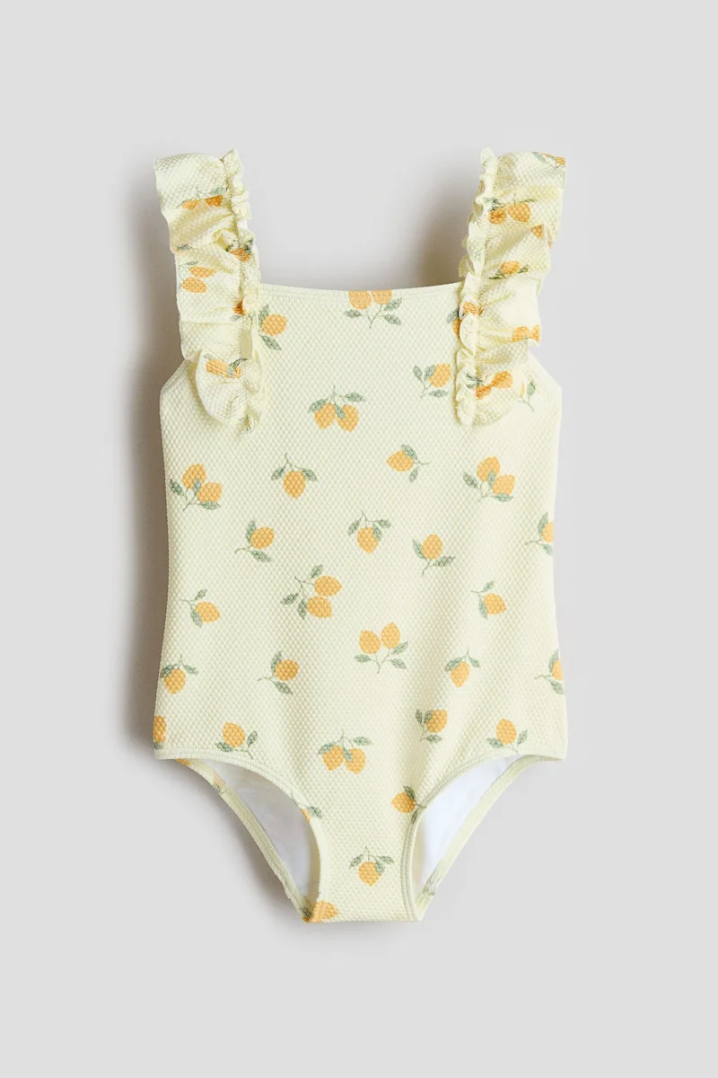 H&M Frill-trimmed swimsuit