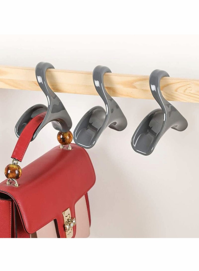 الأزرق جي دبليو Purse Hanger Hook Bag Rack Holder, Handbag Organizer Storage 2 Pcs - Image 5