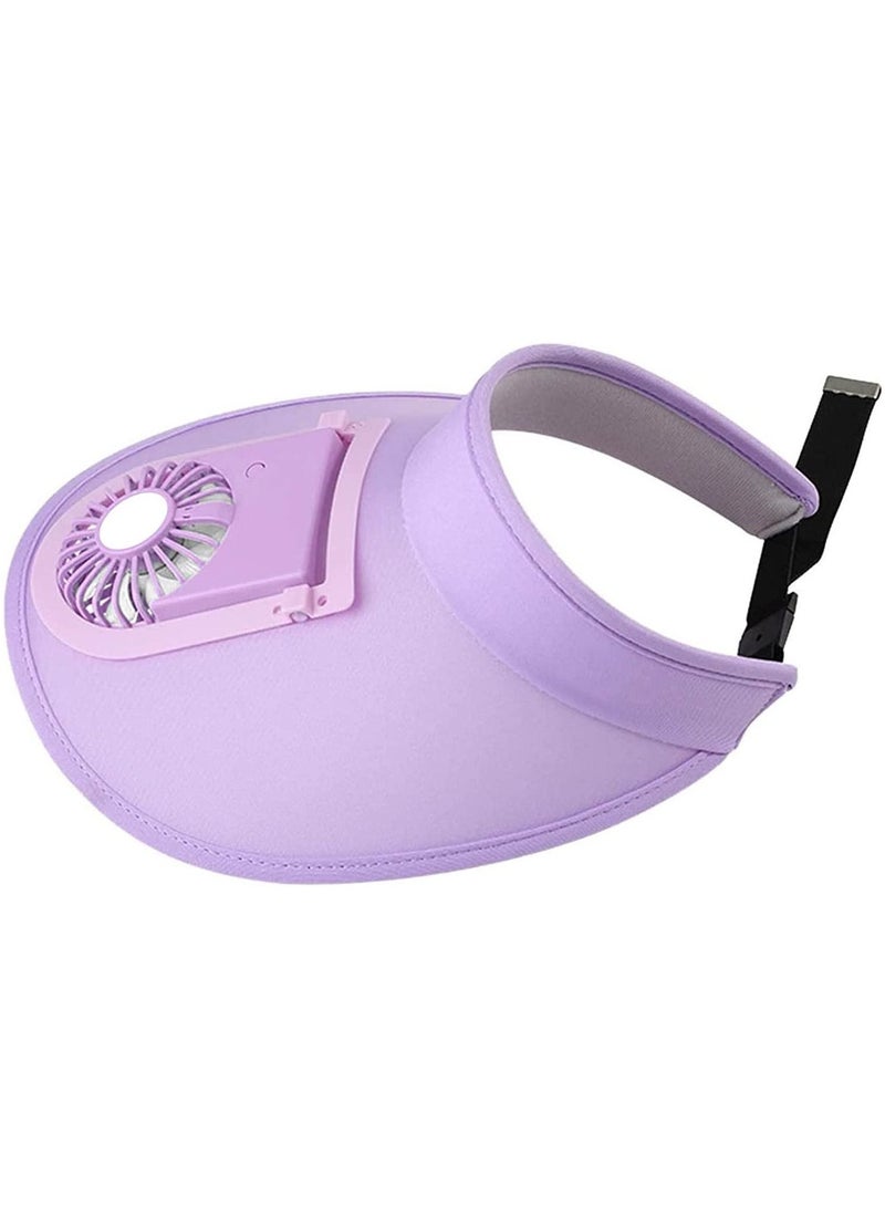 DubaiGallery Outdoor Fan Cooling Peaked Cap Usb Breathable Shade Sunscreen Women Men Hat Beach Visor Hat Required Security Summer Sports Cap - Image 2