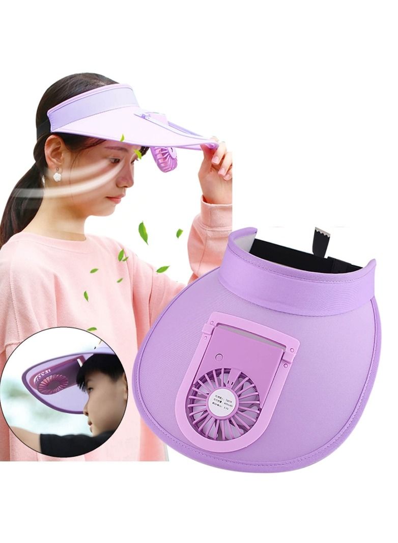 DubaiGallery Outdoor Fan Cooling Peaked Cap Usb Breathable Shade Sunscreen Women Men Hat Beach Visor Hat Required Security Summer Sports Cap - Image 4