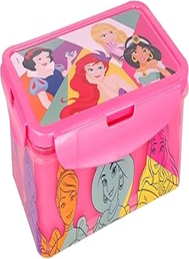 Disney Princess Bright & Bold Rectangular Container with Removable Compartments 1190 ml