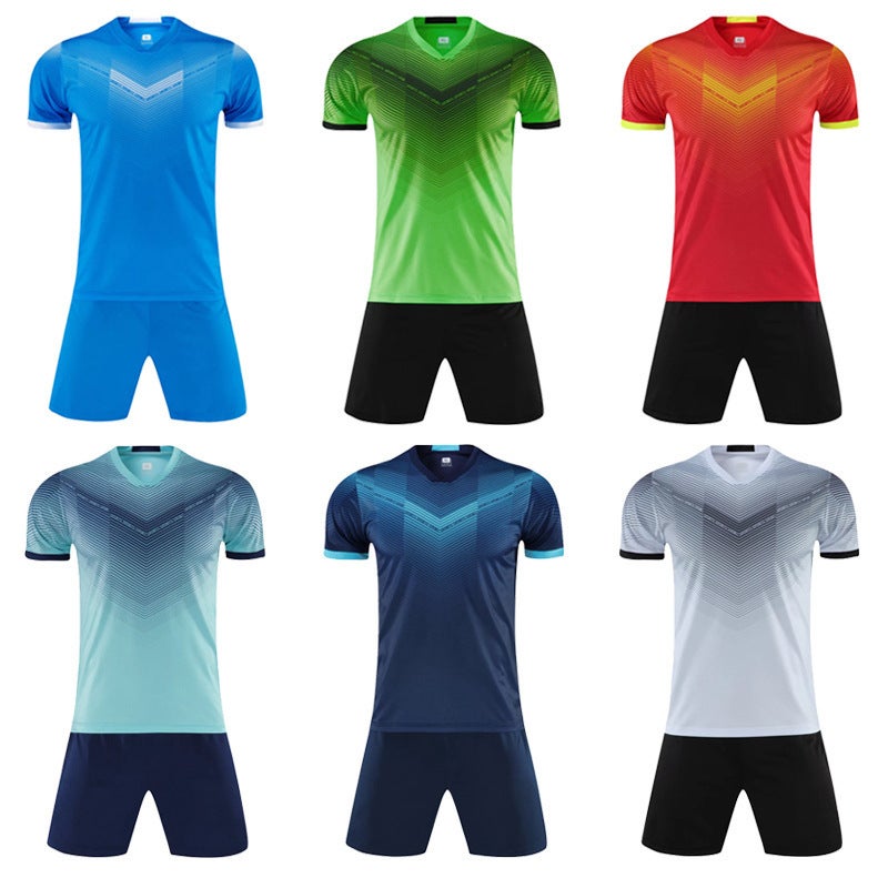New Year'S Football Uniform Set Printed With Spring Festival Cup Game Team Uniform For Junior High School Students And Kidsren Quick-Drying Short-Sleeved Football Clothes - Image 5