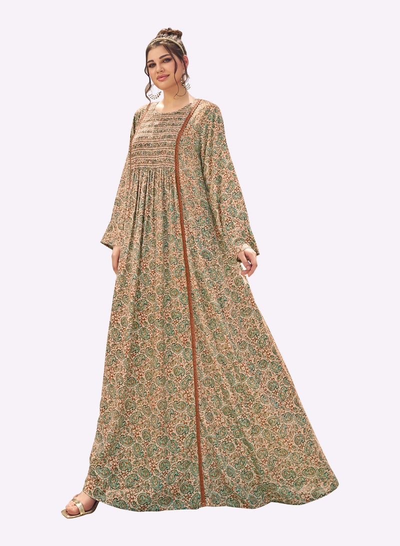 Sara Arabia Sara Arabia Paisley Maxi Jalabiya  - Image 2