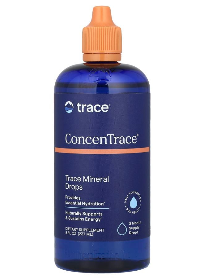 Trace Minerals ConcenTrace® Trace Mineral Drops 8 fl oz (237 ml)