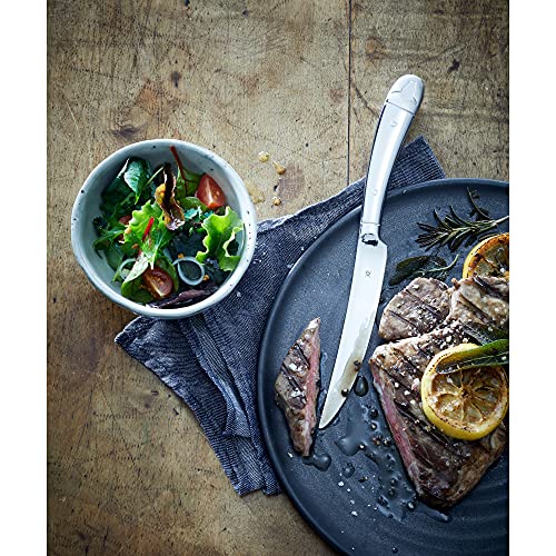 WMF 6-Piece Stainless Steel Steak Knives Set with Wooden Gift Box - Image 2