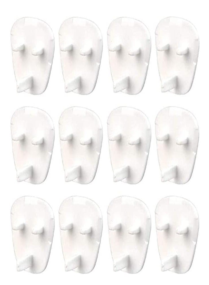 12 pcs Plug Socket Covers Baby Proof Home Safety Socket Protection Guard for Child, UK Socket Protector for Kids Child Safety, British Socket Covers for 3 Pin Plug Socket  - Image 2