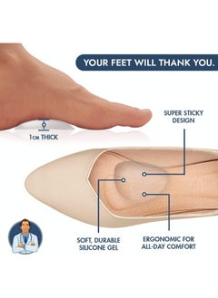 Dr. Frederick's Original DFO Arch Support Insoles for Plantar Fasciitis Relief - 6Pcs - High Arch Support Inserts for Flat Feet - for Men & Women - Can be Worn with Shoes - Better than Foot Brace  - Image 3