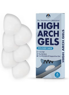 Dr. Frederick's Original DFO Arch Support Insoles for Plantar Fasciitis Relief - 6Pcs - High Arch Support Inserts for Flat Feet - for Men & Women - Can be Worn with Shoes - Better than Foot Brace  - Image 1