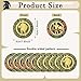 Nosiny 40 Pcs Put on The Whole Armor of God Coins Bulk Christian Challenge Coins Metal Commemorative Prayer Gifts for Men Collectors Religious Church Party Military SouvenirStylish - Image 4