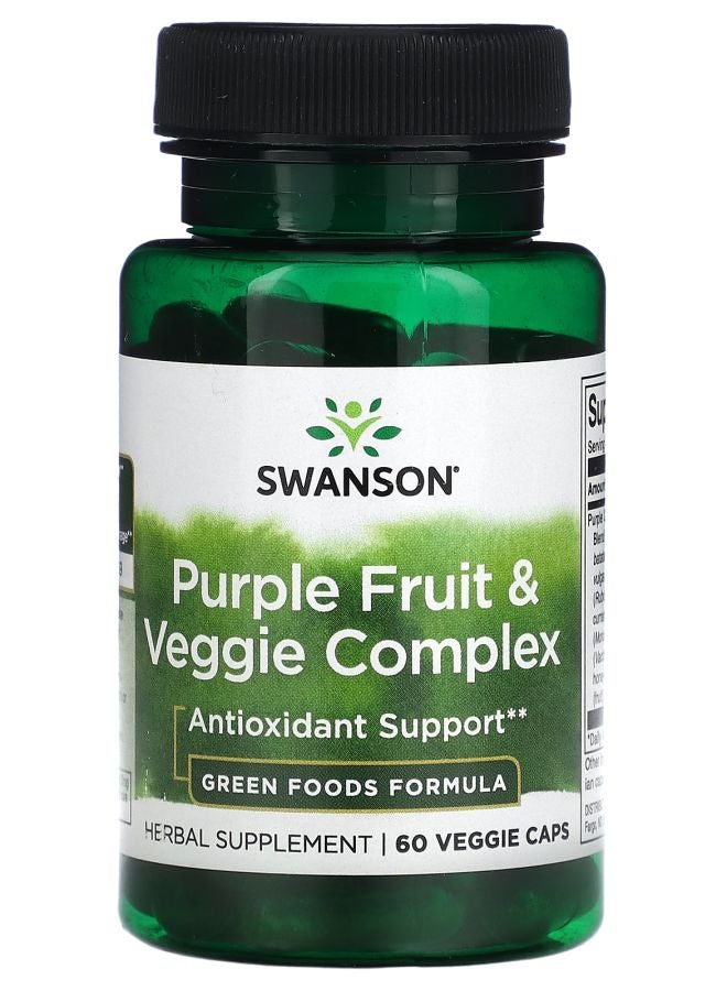 Purple Fruit & Veggie Complex 60 Veggie Caps