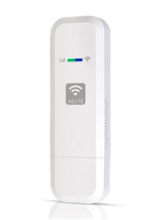دونجل مودم واي فاي، اتصال مع مودم واي فاي USB بتقنية 4G LTE - نقطة اتصال إنترنت لأجهزة الكمبيوتر المكتبية وأجهزة الكمبيوتر المحمولة وأجهزة الكمبيوتر الشخصية. جهاز توجيه لاسلكي صغير للسيارة مزود بفتحة بطاقة SIM للاتصال أثناء التنقل - pzsku/Z4484E20F07601385E6C7Z/45/_/1722095820/748f087f-3abf-441e-acc2-865e7d7acc21
