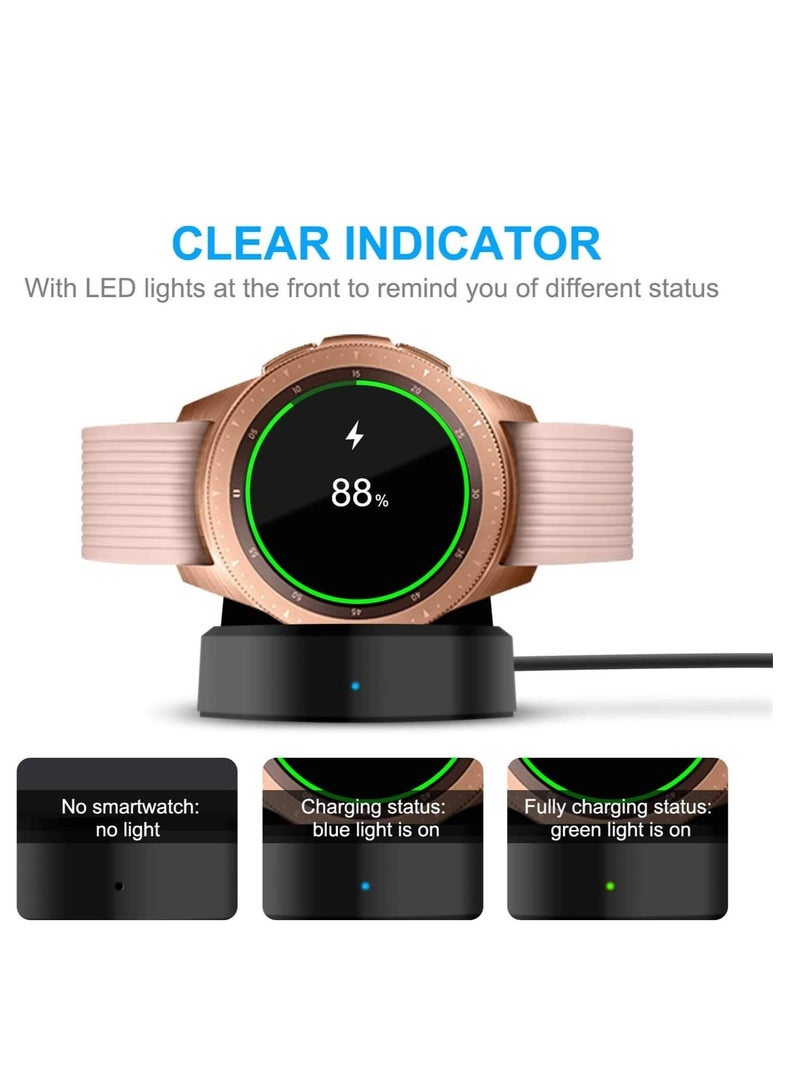 إلترازون Charger for New Samsung Galaxy Watch 42mm/46mm/S3, Upgraded Charging Cradle Dock for Samsung Galaxy Watch SM-R800/R810/R815 Smart Watch Charger - Image 3