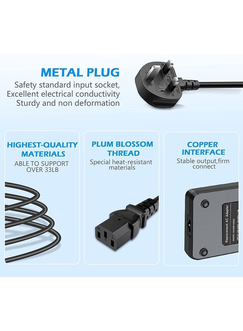Zexen Replace 200W 19.5V-10.3A Charger Power Adapter for HP Omen 15 15t 17 17t, for HP Zbook 15 17 G3 G4 Zbook Studio G3 G5,Pavilion Gaming 15 16 17-cd, TPN-CA03 B W2F75AA#ABB - Image 4