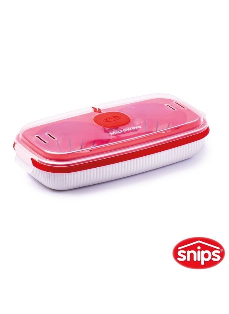 Snips Microwave Egg Cooker with Steam Vent Lid - Image 1