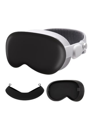Slim Protective Silicone Case for Apple Vision Pro 2024, Shockproof and Dustproof VR Headset Cover, Essential Accessory in Black - pzsku/Z44851AFF02D3692F13D6Z/45/_/1724063493/93b032b5-27fb-42c9-9e9b-7bcd0117d369