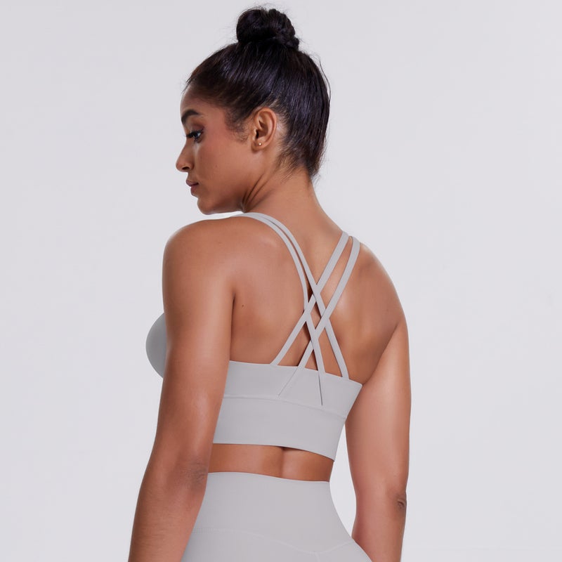 Sports Bra with Cloudy Fleece for Running, Fitness &  Yoga - Image 1