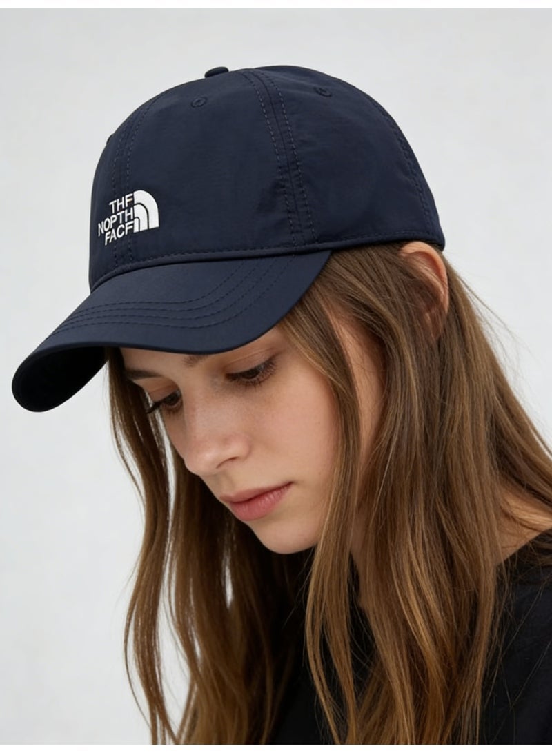 The North Face Classic Logo Baseball Cap | Unisex Dark Grey Adjustable Dad Hat for Outdoor & Casual Wear - Image 2