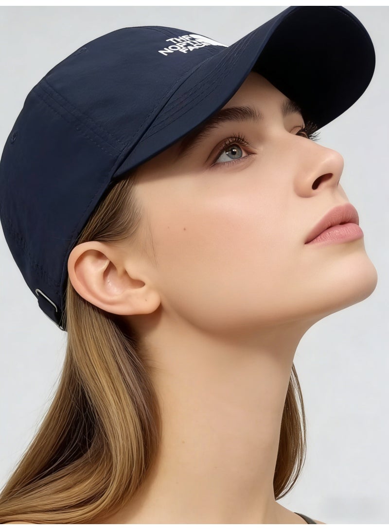 The North Face Classic Logo Baseball Cap | Unisex Dark Grey Adjustable Dad Hat for Outdoor & Casual Wear - Image 4