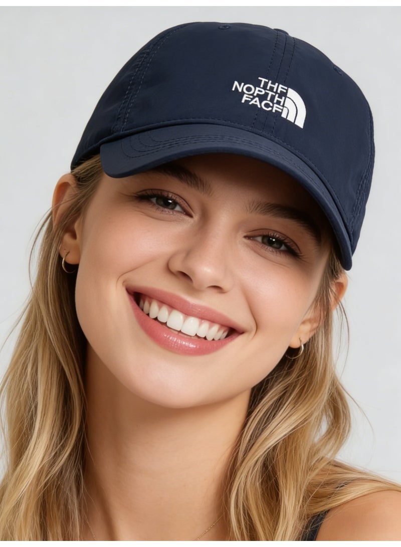 The North Face Classic Logo Baseball Cap | Unisex Dark Grey Adjustable Dad Hat for Outdoor & Casual Wear - Image 1