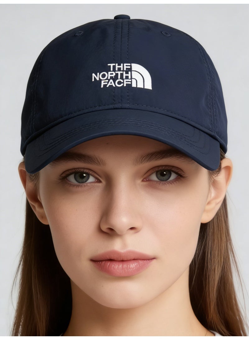 The North Face Classic Logo Baseball Cap | Unisex Dark Grey Adjustable Dad Hat for Outdoor & Casual Wear - Image 3